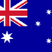 Icône avec le drapeau australien