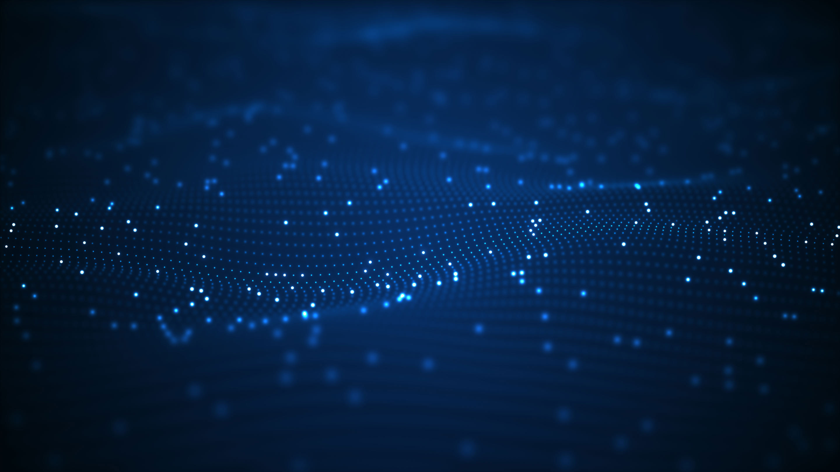 Blue background with points