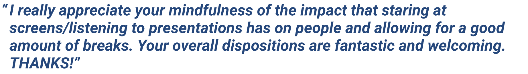 Quotes from new Geotabbers