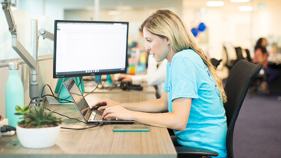 Geotabber in ufficio