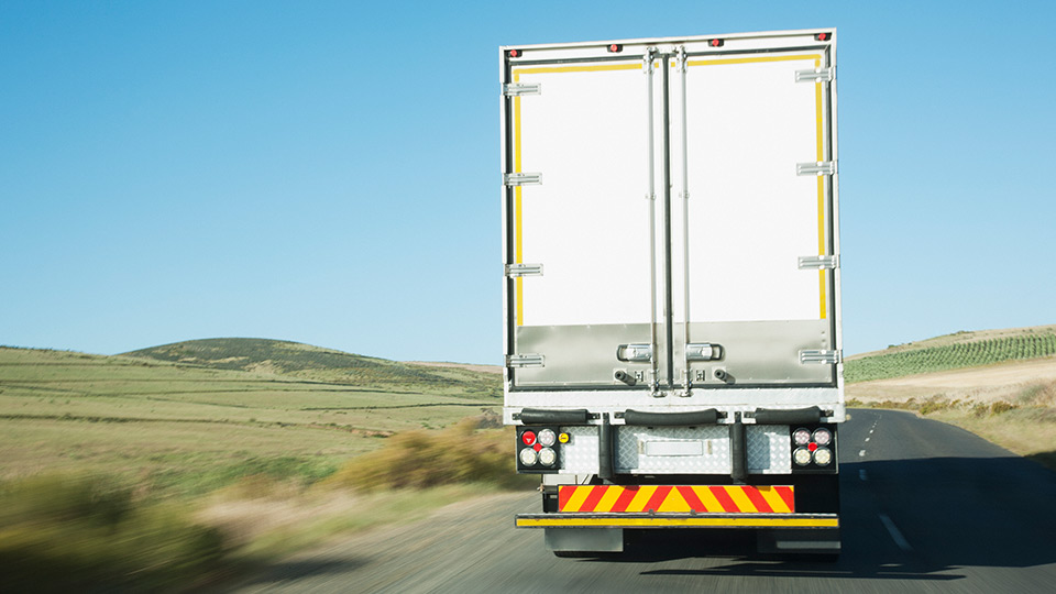 back of a truck image