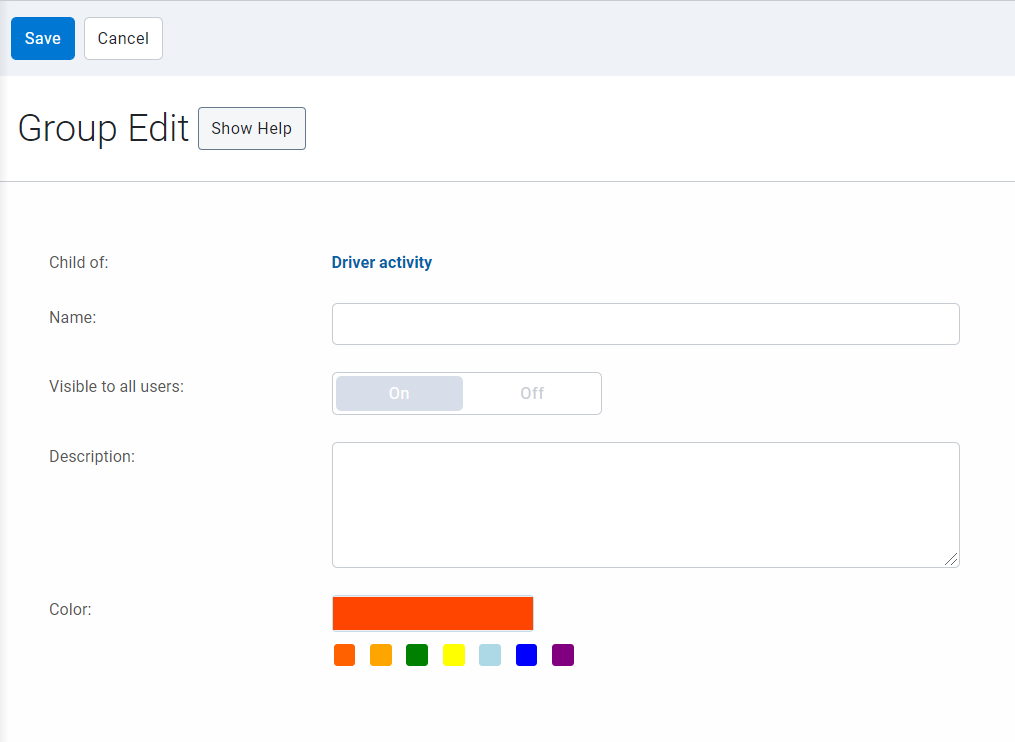 Global reporting groups