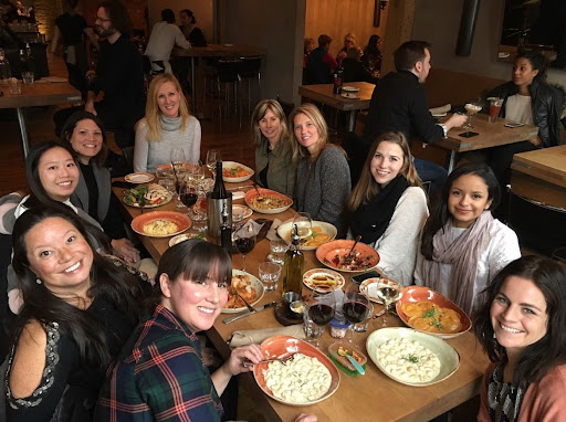 Some of the strong female talent pool at the agency.