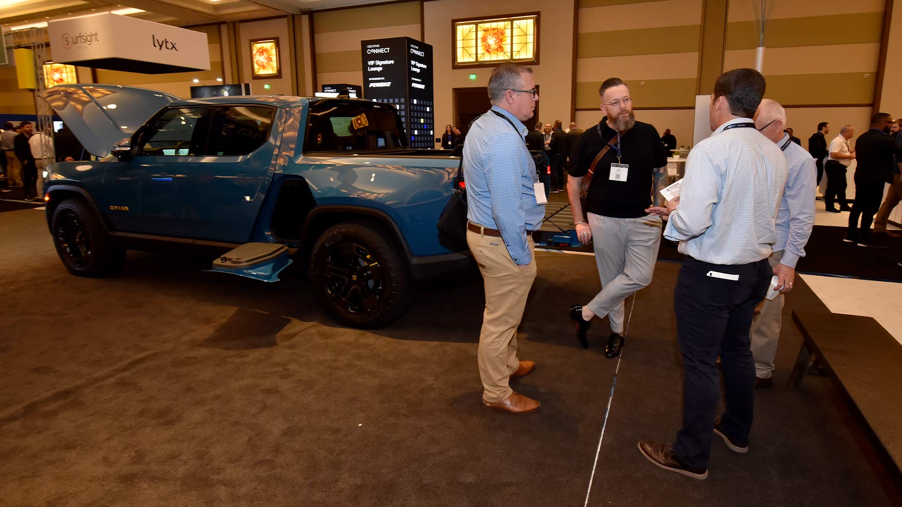 Geotab Connect 2023 showfloor