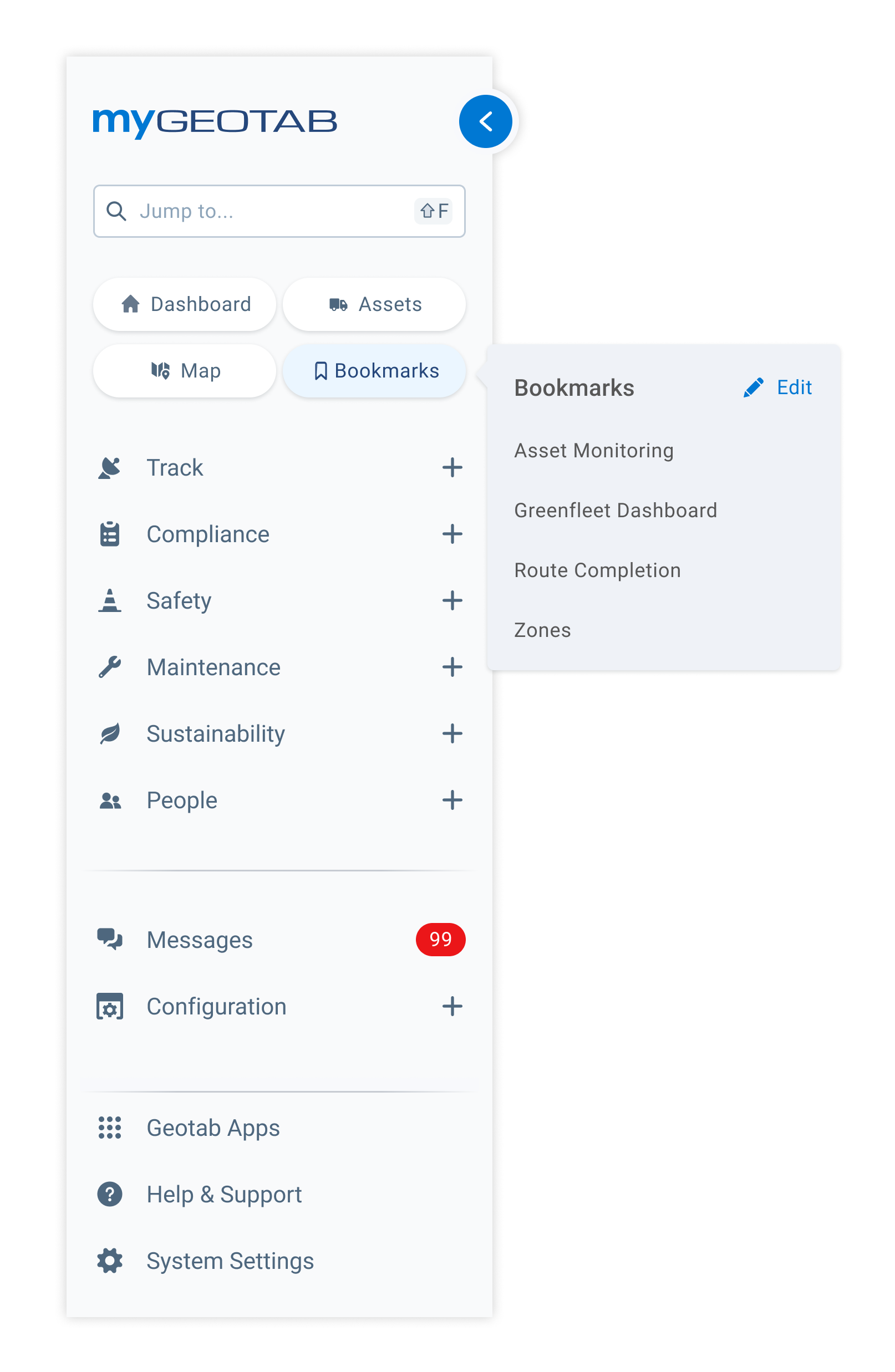 Navigation menu redesign
