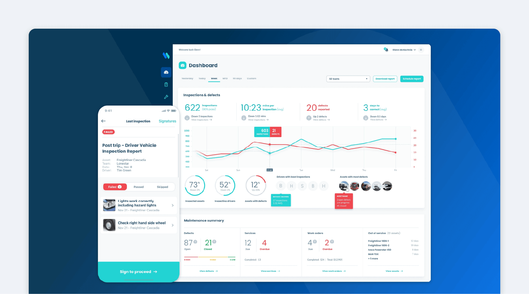 whiparound ui screen