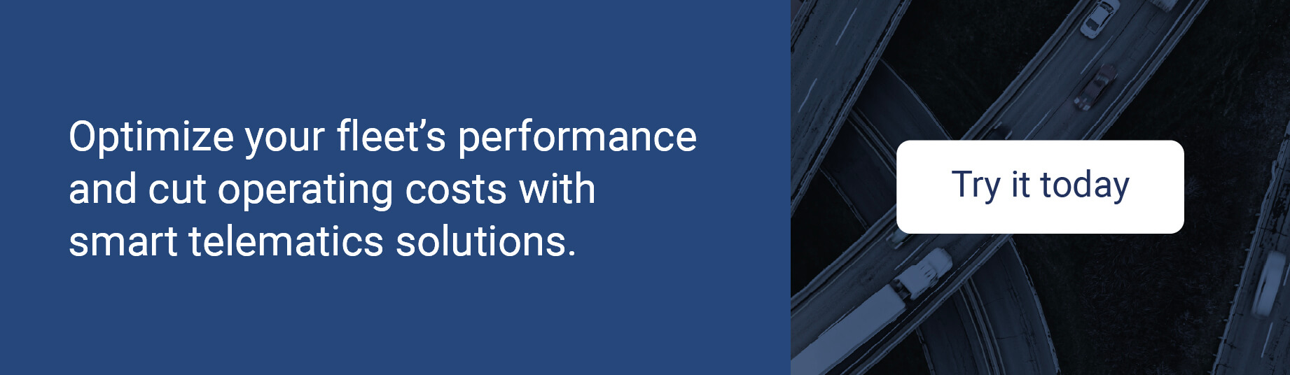 Optimize your fleet’s performance and cut operating costs with smart telematics solutions. Try it today.