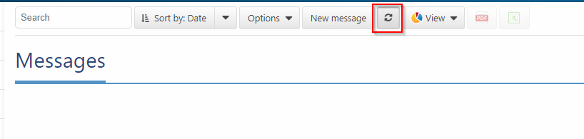 Auto Update section in search bar
