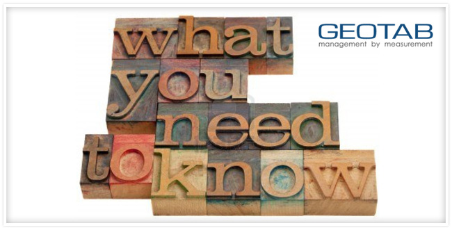 "What you need to know" spelled out in wood blocks.