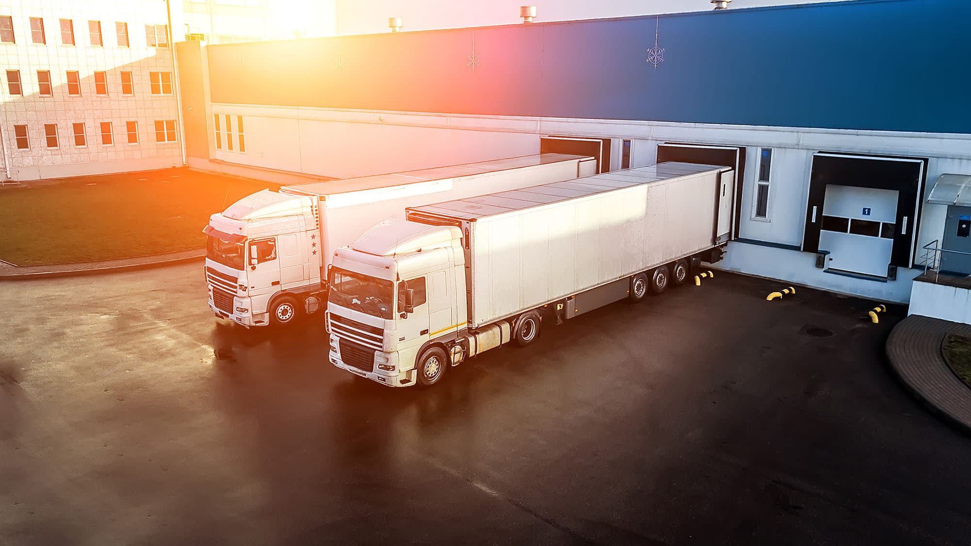 Veicoli pesanti al deposito
