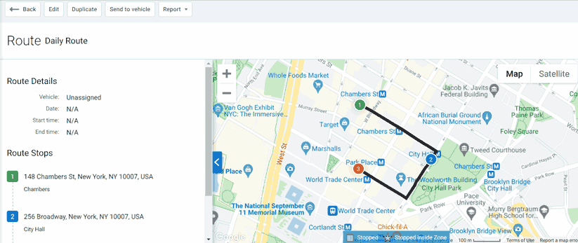 Mejoras continuas de las rutas