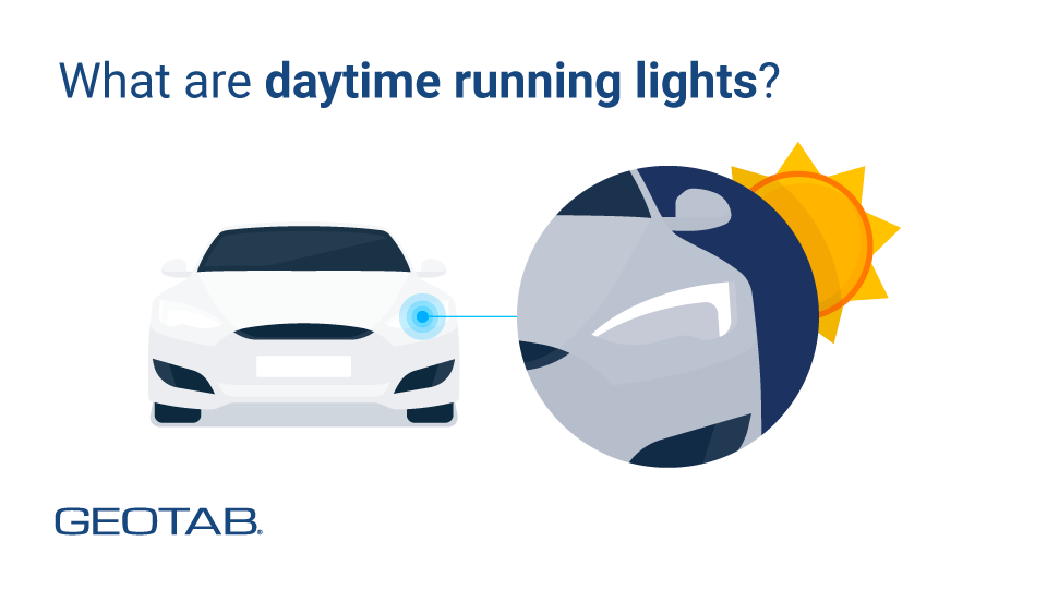 daytime running lights illustration