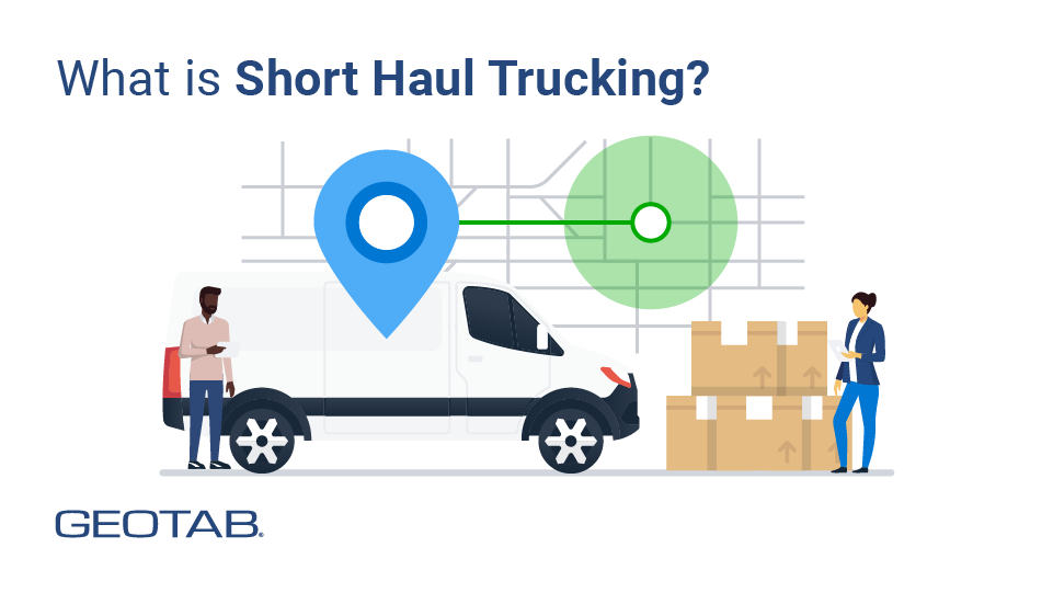 what is short haul trucking illustration