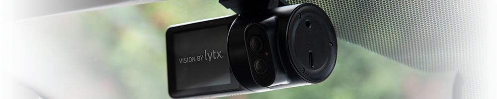 Lytx Dash Cam mounted