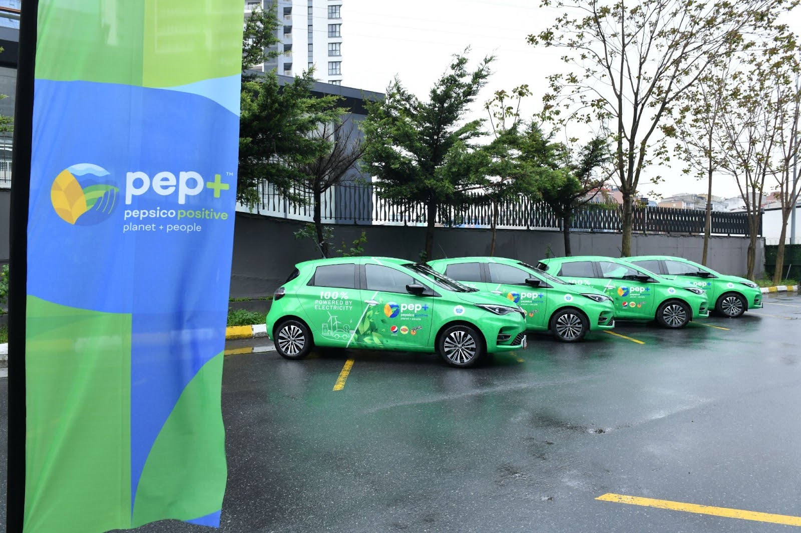 Frota mais segura da Pepsico turquia