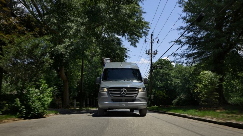 Mercedes-Benz sprinter van