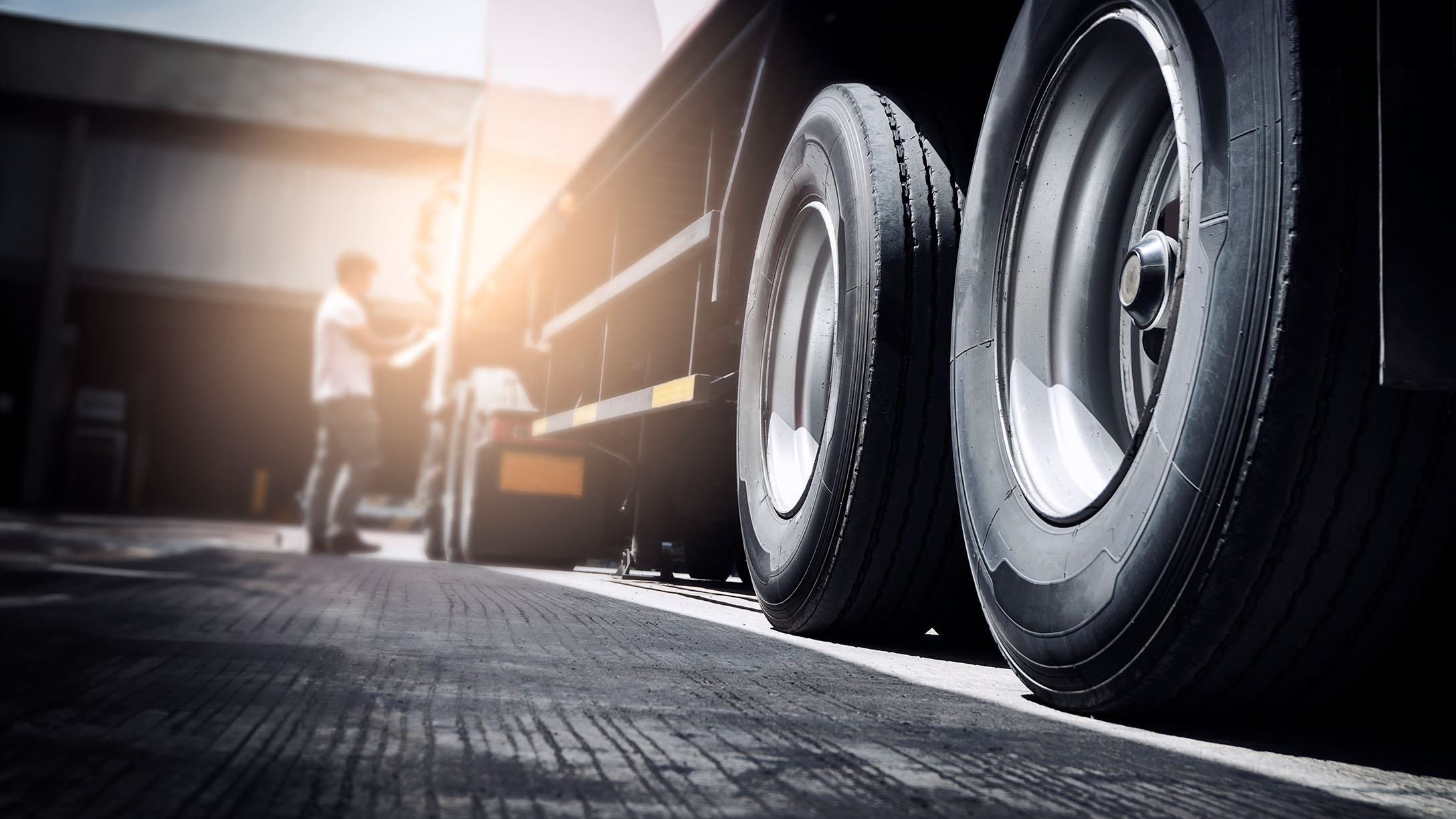 Tyres on a HGV