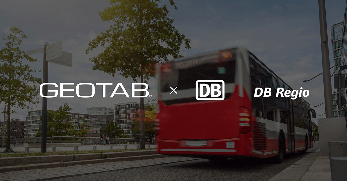 Geotab and DB Regio Bus Save Fuel and Reduce Emissions on the Way to a Climate-Neutral Fleet